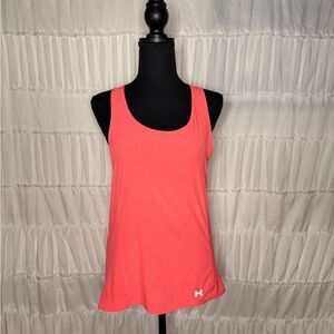 Under Armour Coral Perforated Racerback Tank